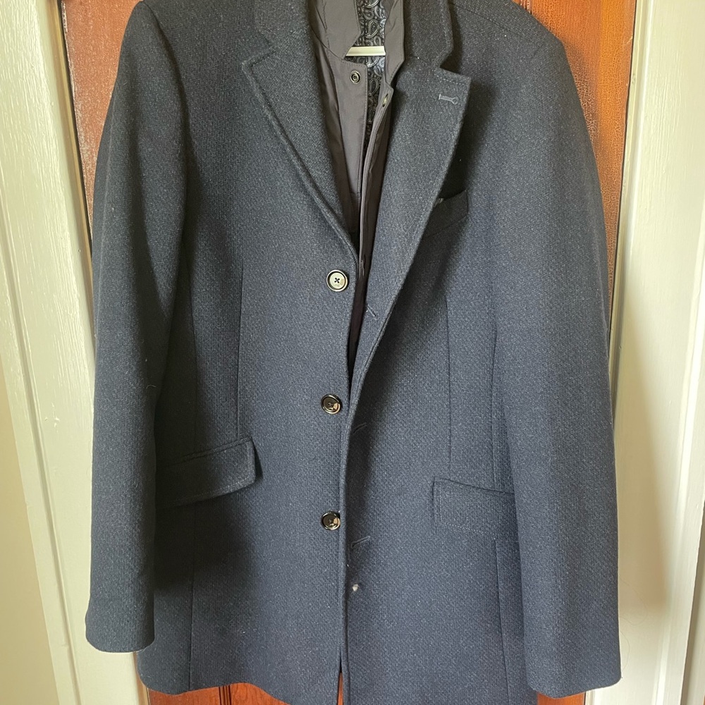 RW & Co Men's Classic Navy Dress Jacket